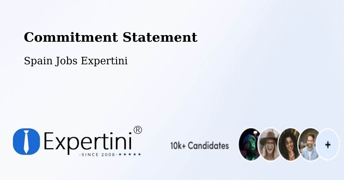 Corporate Commitment – Marín - Spain Jobs Expertini