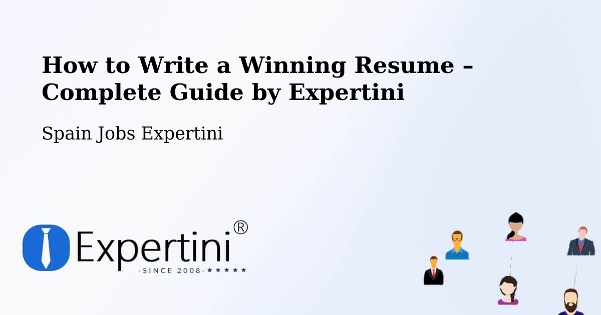 Resume Writing Guide for Job Seekers – Marín - Marín, Spain Jobs Expertini